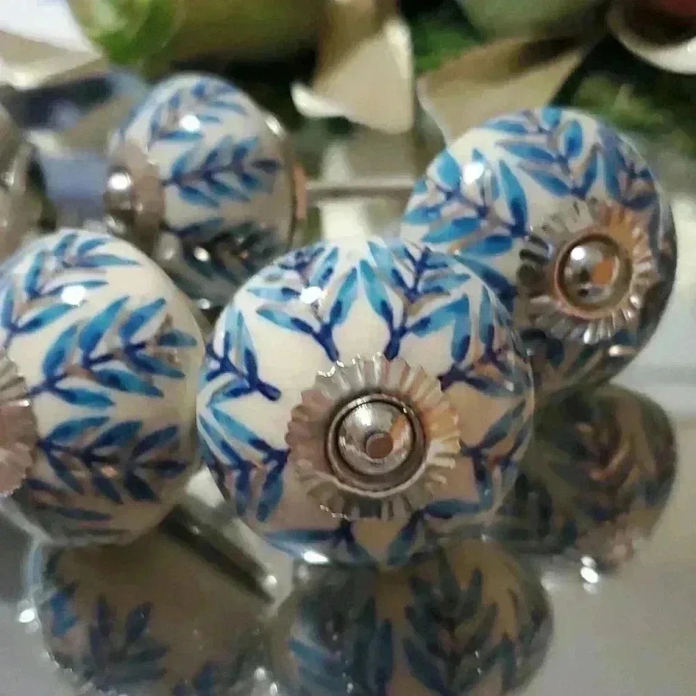 P8 Ceramic knobs  marine flower - Picture 3 of 4